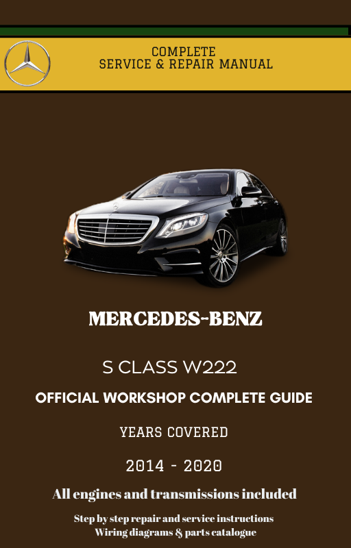 S Class W222 2014 - 2020