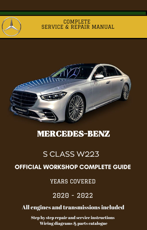 S Class W223 2020 - 2022